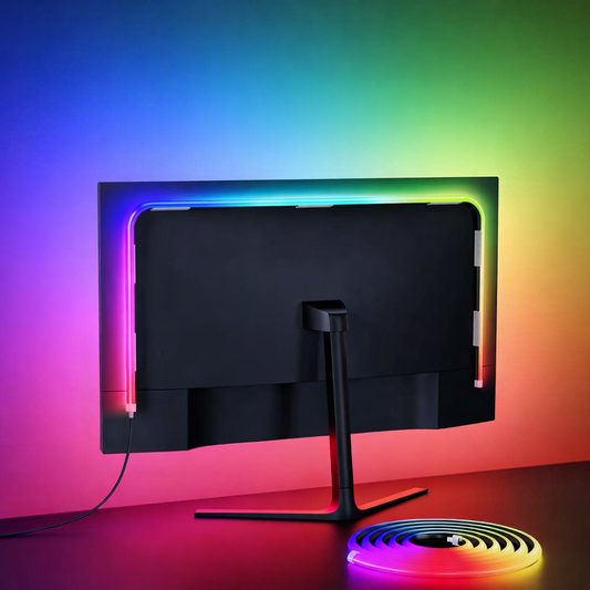 Skydimo H205-MAX Side-Glow LED Strip Lights, One-Piece Screen Sync Strip for Flat-Back Monitors and TVs