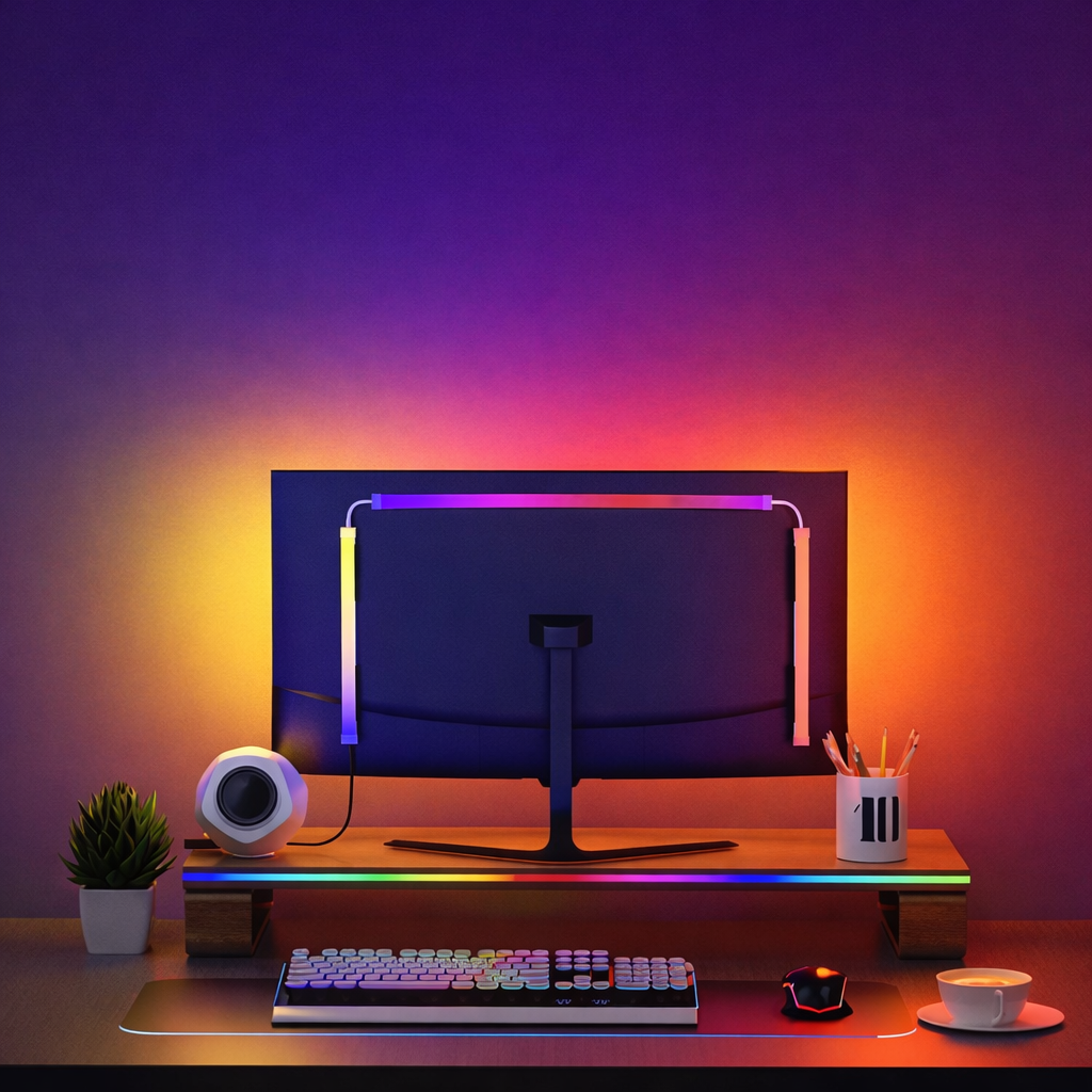 Skydimo H202-PRO Ambient LED Strip Lights, Screen Sync Backlight for Movies, Gaming and Streaming