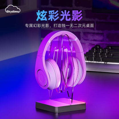 Skydimo MIX RGB Gaming Headset & Controller Stand with Ambient Lighting