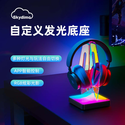 Skydimo MIX RGB Gaming Headset & Controller Stand with Ambient Lighting